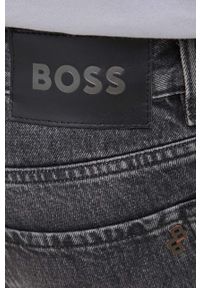 BOSS Orange - Boss Orange jeansy męskie. Kolor: szary #2
