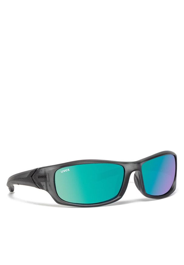 Okulary przeciwsłoneczne Uvex. Kolor: czarny