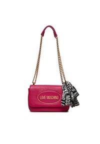 Love Moschino - LOVE MOSCHINO Torebka JC4032PP1LLE162A Różowy. Kolor: różowy. Materiał: skórzane