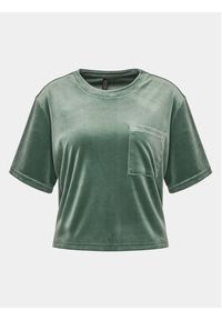 Hunkemöller Koszulka piżamowa 203210 Zielony Comfortable Fit. Kolor: zielony #3