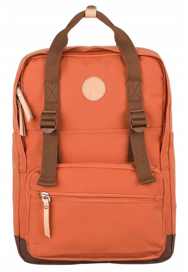 Plecak podróżny LuluCastagnette [DH] NOEMI pomarańczowy. Kolor: pomarańczowy. Materiał: poliester. Styl: casual, sportowy
