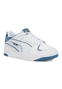 Puma - Buty PUMA Slipstream Bball Denim. Kolor: biały. Materiał: denim