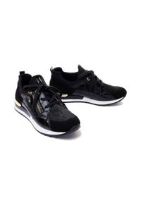 Rieker Remonte - RIEKER REMONTE R2529-01 black, półbuty/sneakersy damskie. Zapięcie: sznurówki. Kolor: czarny. Szerokość cholewki: normalna