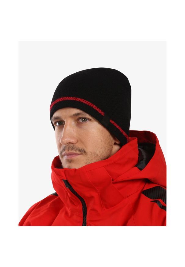 Czapka męska Kilpi DRACO-M. Kolor: czerwony. Materiał: wełna. Styl: sportowy