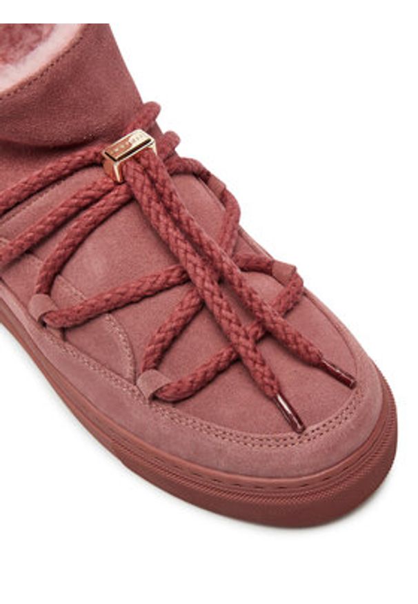 Inuikii Śniegowce Classic Low 75202-004 Różowy. Kolor: różowy. Materiał: skóra, zamsz