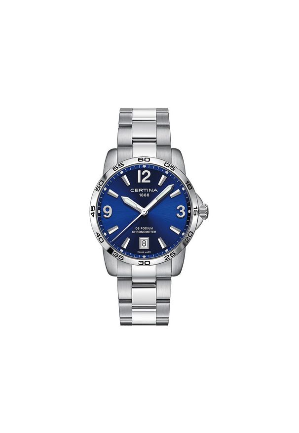 CERTINA PROMOCJA ZEGAREK DS PODIUM C034.451.11.047.00. Materiał: materiał. Styl: elegancki