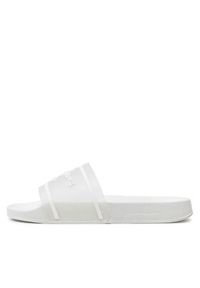 Pepe Jeans Klapki Slider Translucent W PLS70147 Biały. Kolor: biały #4
