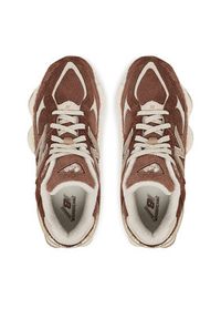New Balance Sneakersy U9060CCC W Brązowy. Kolor: brązowy. Materiał: skóra, zamsz