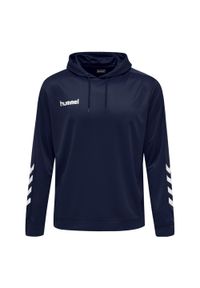 Bluza do piłki ręcznej męska Hummel hml PROMO Poly z kapturem. Typ kołnierza: kaptur. Kolor: niebieski