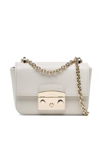 Furla Torebka Metropolis WB00828-AX0733-1704S-1-007-20-BG Biały. Kolor: biały. Materiał: skórzane #1