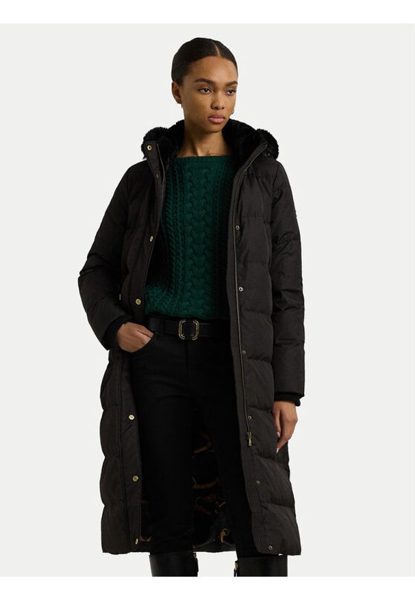 Lauren Ralph Lauren - LAUREN RALPH LAUREN Płaszcz zimowy 297957512001 Czarny Regular Fit. Kolor: czarny. Materiał: syntetyk. Sezon: zima