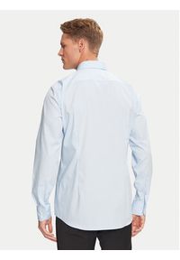 BOSS - Boss Koszula H-Hank-Kent-C1-214 50469345 Niebieski Slim Fit. Typ kołnierza: kołnierzyk klasyczny. Kolor: niebieski. Materiał: bawełna #4