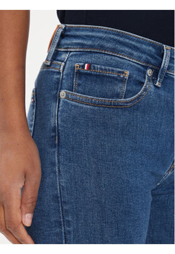TOMMY HILFIGER - Tommy Hilfiger Jeansy Como WW0WW43340 Niebieski Skinny Fit. Kolor: niebieski