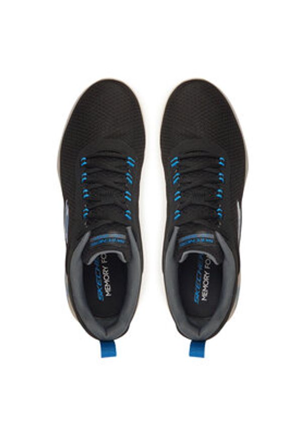 skechers - Skechers Sneakersy Skech-Air Dynamight 2.0-Durron 232971/BKBL Czarny. Kolor: czarny. Materiał: materiał