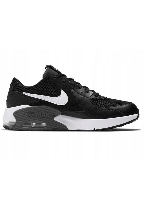 Nike - Buty na trening na co dzień unisex NIKE AIR MAX EXCEE dla aktywnych. Okazja: na co dzień. Kolor: czarny. Materiał: skóra. Model: Nike Air Max. Sport: turystyka piesza, fitness