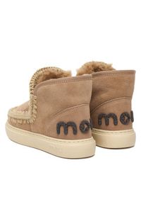 Mou Śniegowce MU.FW411001A Brązowy. Kolor: brązowy. Materiał: skóra, zamsz #3