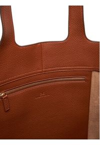 Elisabetta Franchi Torebka BS-57A-52E2 Brązowy. Kolor: brązowy. Materiał: skórzane