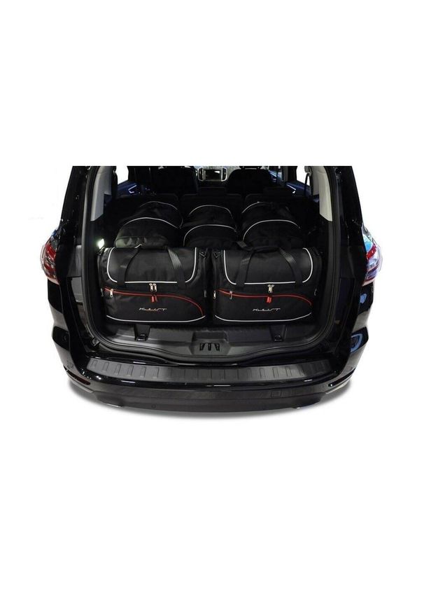 KJUST - Torby Do Bagażnika Ford S-Max 2015-2023 5Szt Kjust. Kolor: czarny. Styl: sportowy