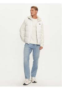 Tommy Jeans Kamizelka DM0DM19632 Biały Regular Fit. Kolor: biały. Materiał: syntetyk