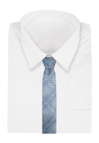 Alties - Klasyczny Męski Krawat - ALTIES - Jasnoniebieski. Kolor: niebieski. Materiał: tkanina. Styl: klasyczny