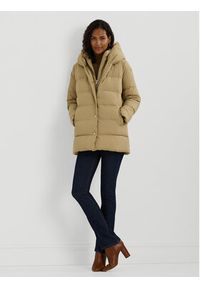 Lauren Ralph Lauren - LAUREN RALPH LAUREN Kurtka puchowa 297962420003 Beżowy Oversize. Kolor: beżowy. Materiał: syntetyk. Sezon: zima #3