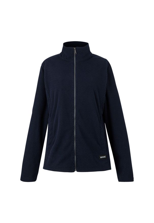 Regatta - Bluza Damska Heidy Z Pełnym Zamkiem Błyskawicznym. Kolor: niebieski. Sezon: zima. Styl: sportowy. Sport: turystyka piesza