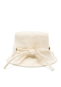 JACQUEMUS Bucket 223AC001 Écru. Materiał: bawełna, materiał #2