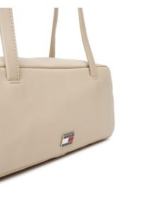 Tommy Jeans Torebka Tjw City Shoulder Bag AW0AW18075 Kremowy. Kolor: kremowy. Materiał: skórzane #4