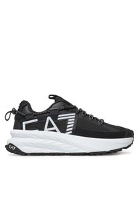 EA7 Emporio Armani Sneakersy X8X230 XK439 K485 Czarny. Kolor: czarny. Materiał: skóra