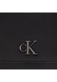 Calvin Klein Torebka K60K612234 Czarny. Kolor: czarny. Materiał: skórzane
