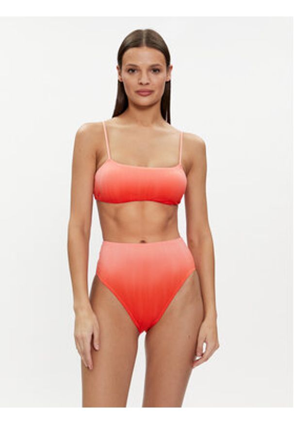 Chantelle Dół od bikini C12VC5 Pomarańczowy. Kolor: pomarańczowy. Materiał: syntetyk