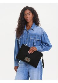 Love Moschino - LOVE MOSCHINO Torba na laptopa JC5312PP1MLN100A Czarny. Kolor: czarny. Materiał: materiał #5