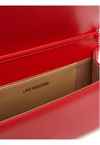 Love Moschino - LOVE MOSCHINO Torebka JC4186PP1NLP0500 Czerwony. Kolor: czerwony. Materiał: skórzane #4