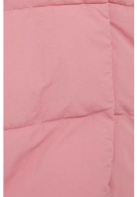 outhorn - Outhorn kurtka damska kolor różowy zimowa oversize. Kolor: różowy. Materiał: materiał. Sezon: zima #2