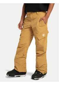DC Shoes Spodnie snowboardowe Nonchalant ADJTP03023 Żółty Regular Fit. Kolor: żółty. Materiał: syntetyk. Sport: snowboard #1