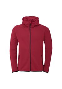 UHLSPORT - Dziecięca bluza dresowa z kapturem Uhlsport ID. Typ kołnierza: kaptur. Kolor: wielokolorowy, brązowy, czarny, czerwony, różowy. Materiał: dresówka. Wzór: nadruk. Sport: piłka nożna