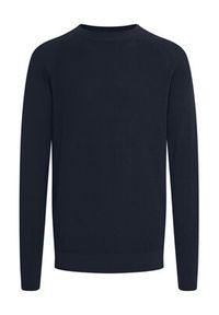 Casual Friday Sweter 20504503 Granatowy Regular Fit. Okazja: na co dzień. Kolor: niebieski. Materiał: bawełna. Styl: casual #2