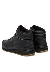 Puma Sneakersy St Runner V4 Mid 402893 02 Czarny. Kolor: czarny. Materiał: skóra