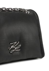 Karl Lagerfeld - KARL LAGERFELD Torebka A1W30173 Czarny. Kolor: czarny. Materiał: skórzane #4