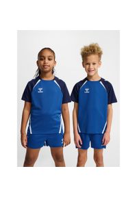 Koszulka dla dzieci Hummel Lead 2.0. Kolor: niebieski. Materiał: jersey #1