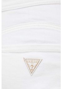 Guess jeansy damskie medium waist. Kolor: biały #4