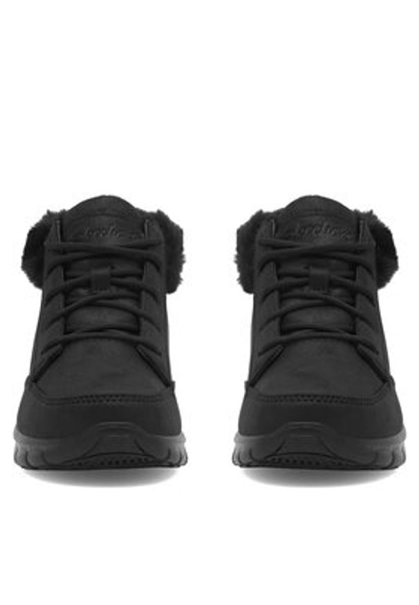 skechers - Skechers Sneakersy 167258 BBK Czarny. Kolor: czarny. Materiał: materiał