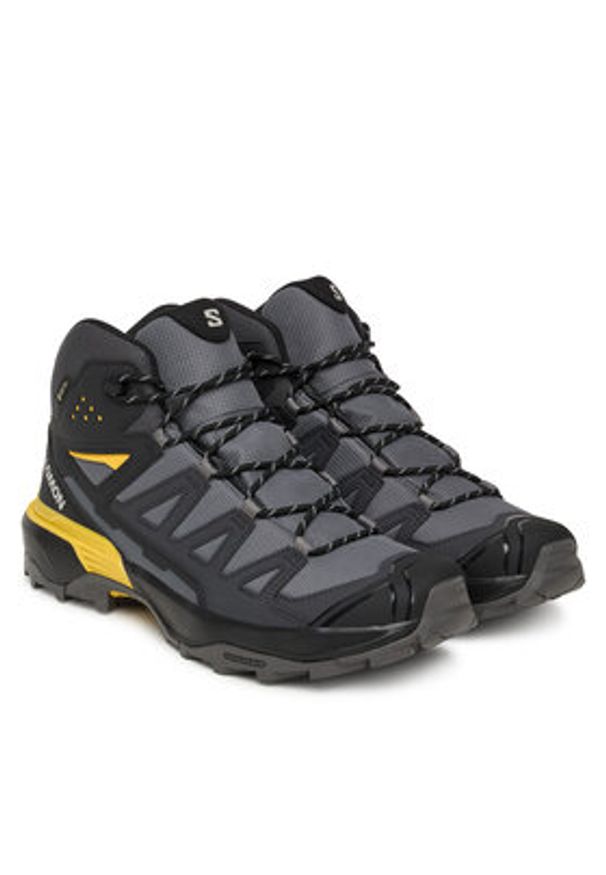 salomon - Salomon Trekkingi X Ultra 360 Mid Gore-Tex L47742600 Szary. Kolor: szary. Materiał: materiał. Technologia: Gore-Tex. Sport: turystyka piesza