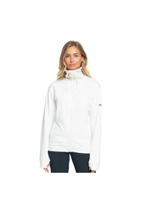 Roxy - Bluza damska ROXY Vertere Full Zip. Kolor: biały