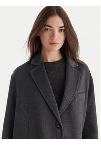 ViCOLO Płaszcz wełniany TF0005 Szary Regular Fit. Kolor: szary. Materiał: syntetyk #2