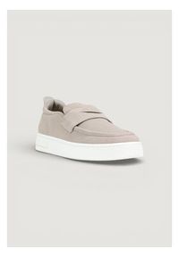 Armani Exchange Loafersy XM002632 AF19687 Z1030 Beżowy. Kolor: beżowy. Materiał: zamsz, skóra #4