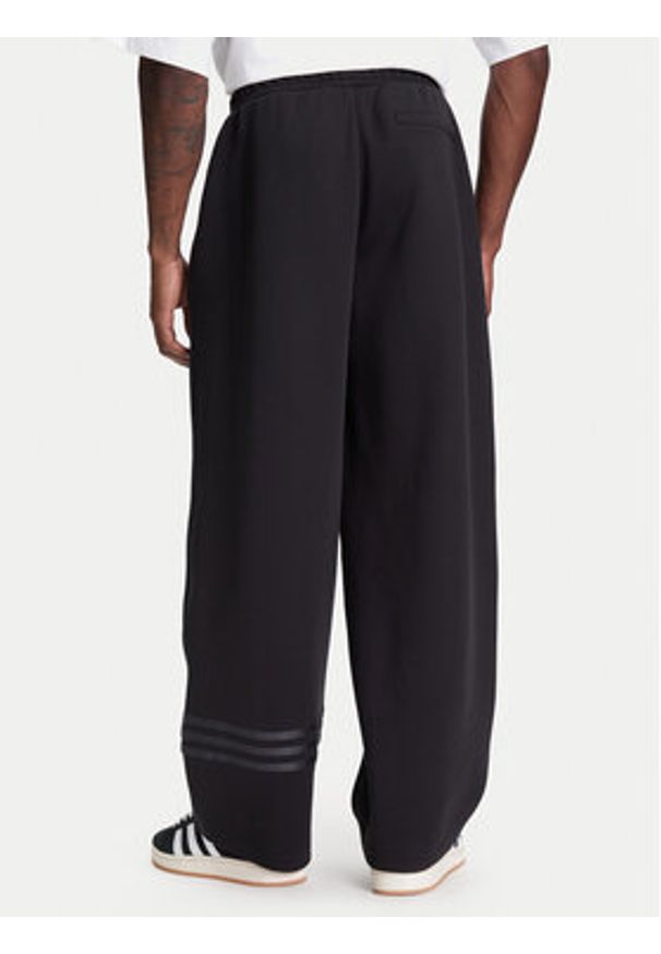 Adidas - adidas Spodnie dresowe Neuclassics JW5445 Czarny Loose Fit. Kolor: czarny. Materiał: bawełna