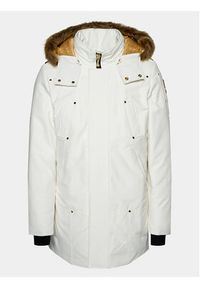 Moose Knuckles Kurtka puchowa Stag Lake Parka Écru Regular Fit. Materiał: bawełna