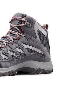 columbia - Columbia Trekkingi Crestwood Mid Waterproof 2099861 Szary. Kolor: szary. Materiał: materiał #6