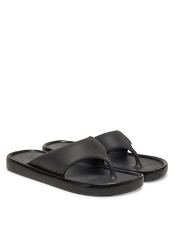 melissa - Melissa Japonki Float Ad. 33915 Czarny. Kolor: czarny